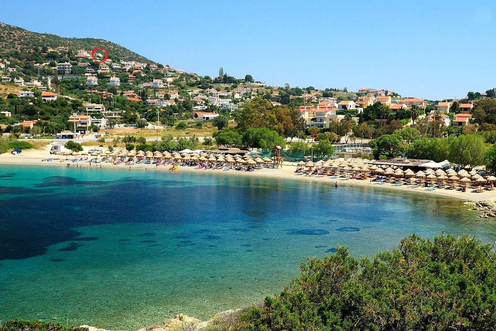 דירות אנביסוס Seaview Near Athens & Sounio מראה חיצוני תמונה
